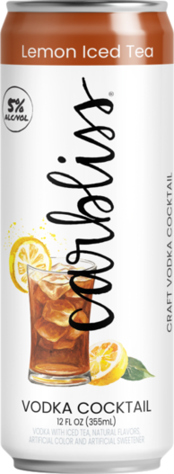 front view of bottle